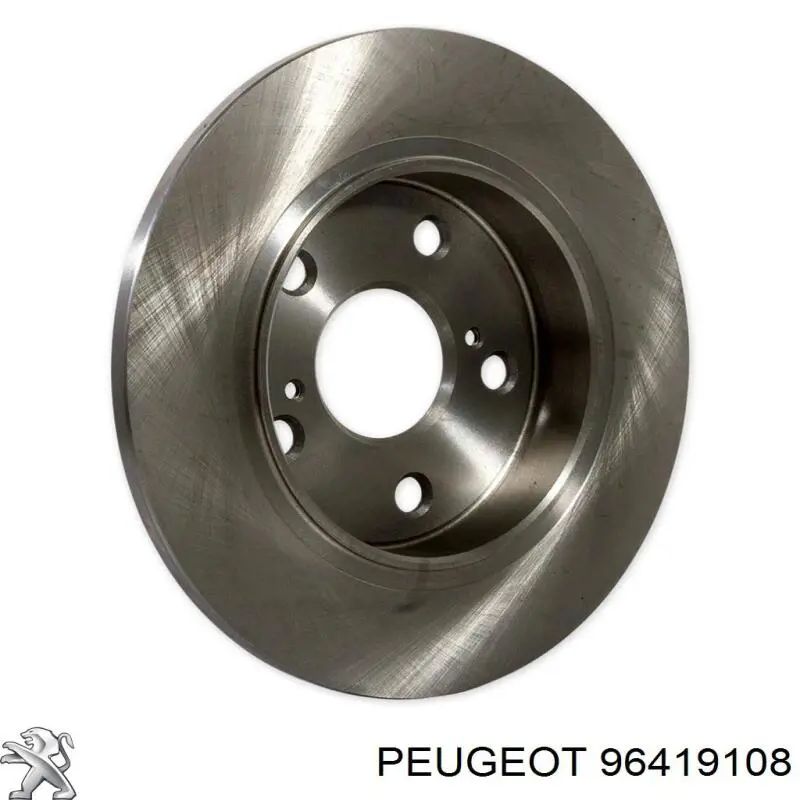 Tubo coletor de escape 96419108 Peugeot/Citroen