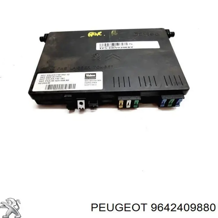 Unidade de dispositivos de segurança Peugeot/Citroen 9642409880 preço, a partir de 150,94 USD