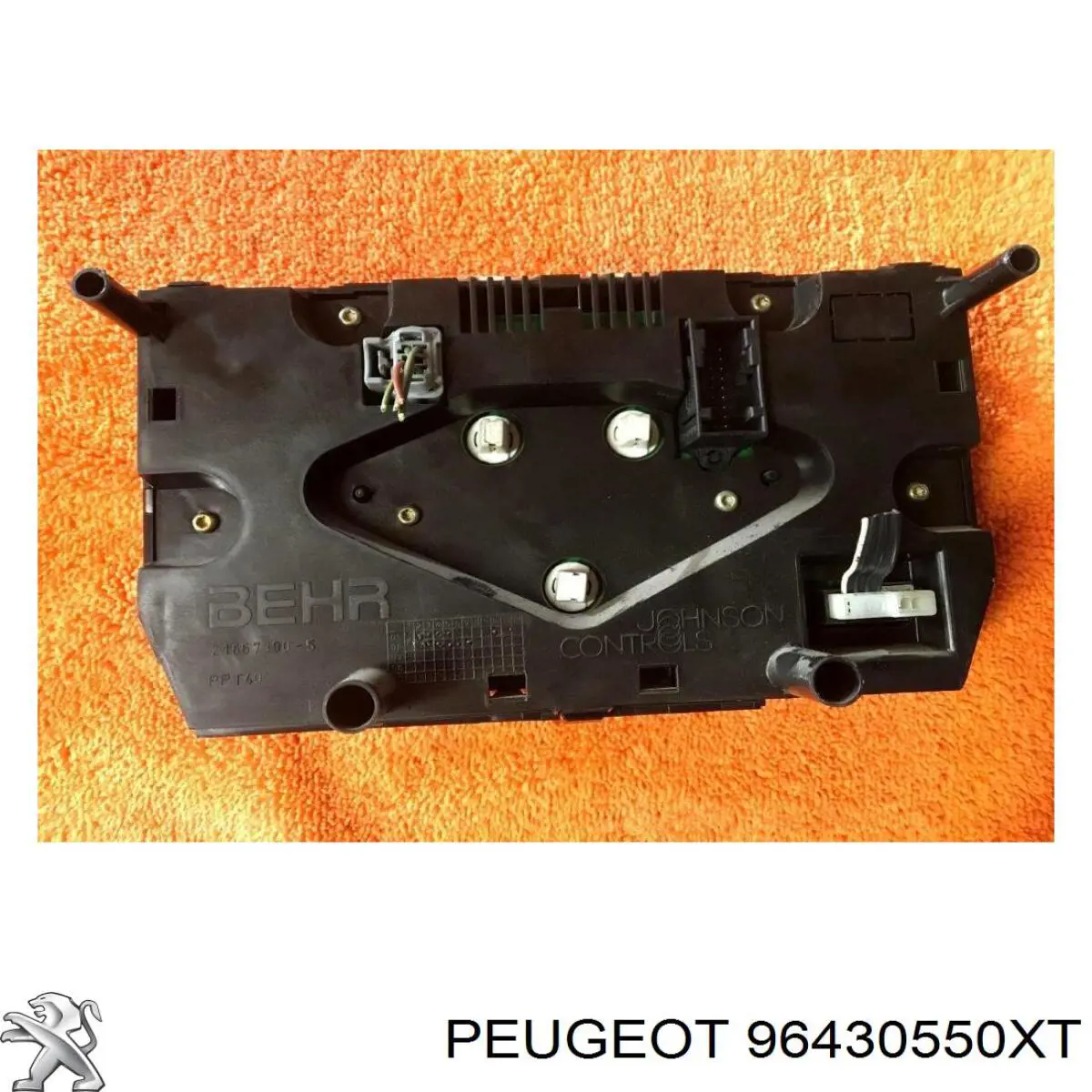 Unidade de controlo dos modos de aquecimento/condicionamento 96430550XT Peugeot/Citroen