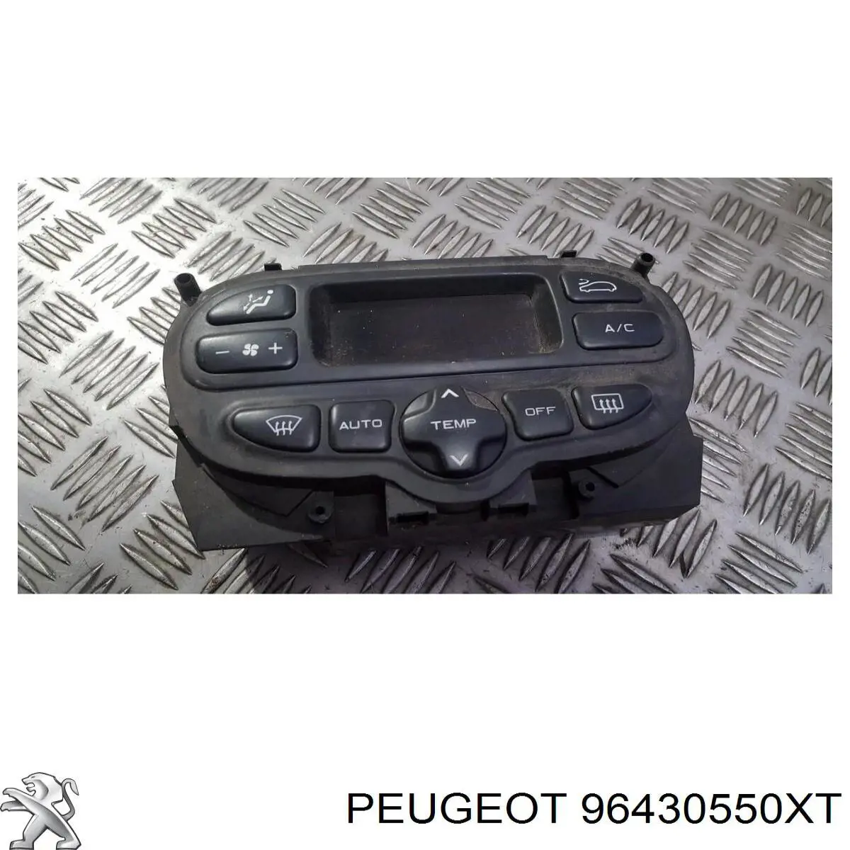 96430550XT Peugeot/Citroen Unidade de controlo dos modos de aquecimento/condicionamento