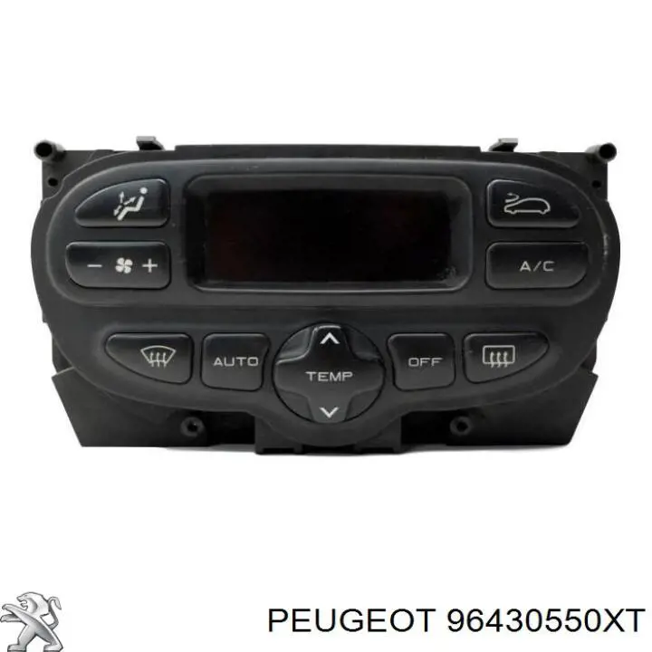 Unidade de controlo dos modos de aquecimento/condicionamento Peugeot/Citroen 96430550XT preço, a partir de 40,93 USD