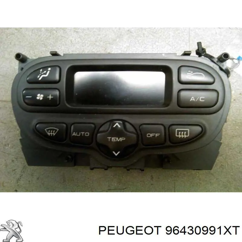Unidade de controlo dos modos de aquecimento/condicionamento Peugeot/Citroen 96430991XT