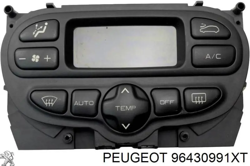 Unidade de controlo dos modos de aquecimento/condicionamento Peugeot/Citroen 96430991XT preço, a partir de 34,11 USD
