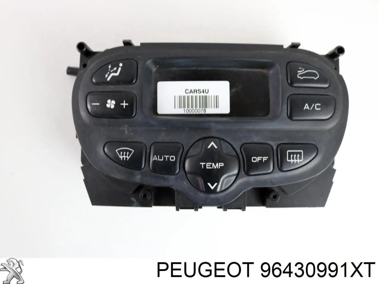 Unidade de controlo dos modos de aquecimento/condicionamento 96430991XT Peugeot/Citroen