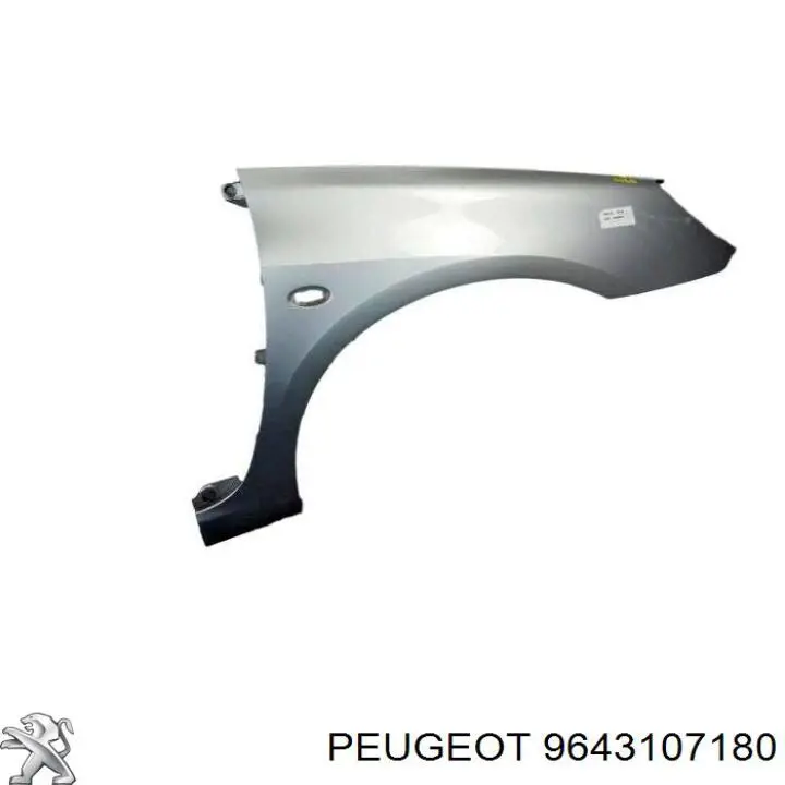 Compre 9643107180 Peugeot/Citroen Pára-lama dianteiro direito