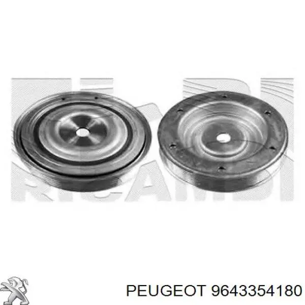 Compre 9643354180 Peugeot/Citroen Polia de cambota