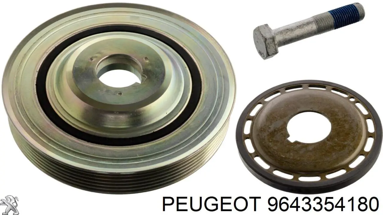 Polia de cambota Peugeot/Citroen 9643354180 preço, a partir de 37,52 USD