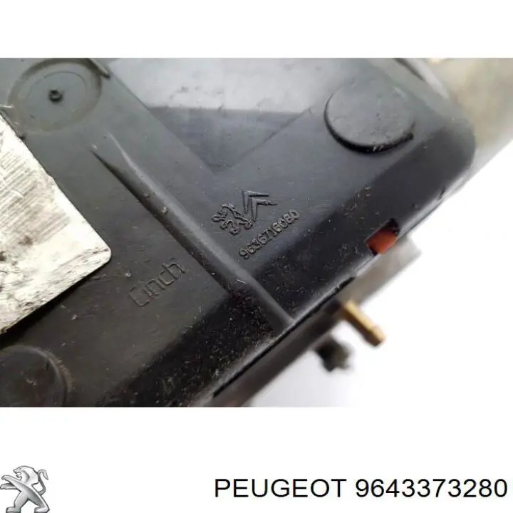 Compressor de bombeio pneumático (de amortecedores) 9643373280 Peugeot/Citroen
