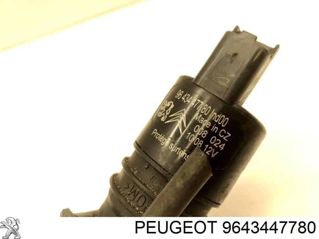 Bomba de motor de fluido para lavador de vidro dianteiro Peugeot/Citroen 9643447780 preço, a partir de 30,65 USD