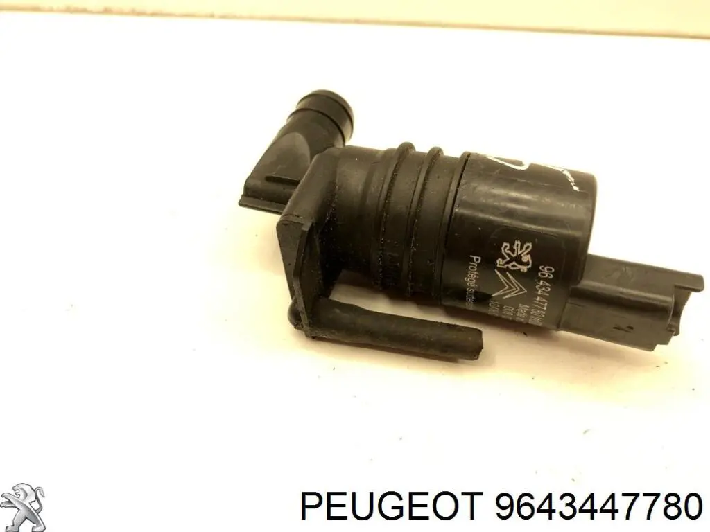 9643447780 Peugeot/Citroen Bomba de motor de fluido para lavador de vidro dianteiro