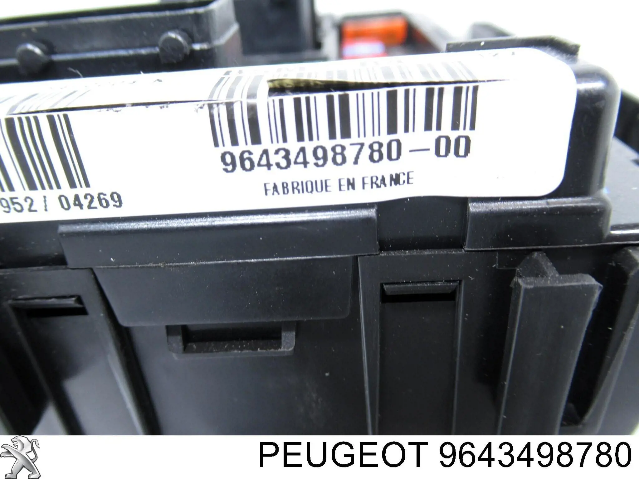 9643498780 Peugeot/Citroen Unidade de dispositivos de segurança
