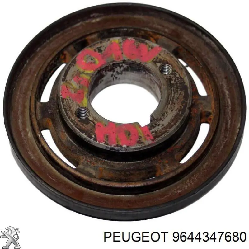 Polia de cambota 9644347680 Peugeot/Citroen