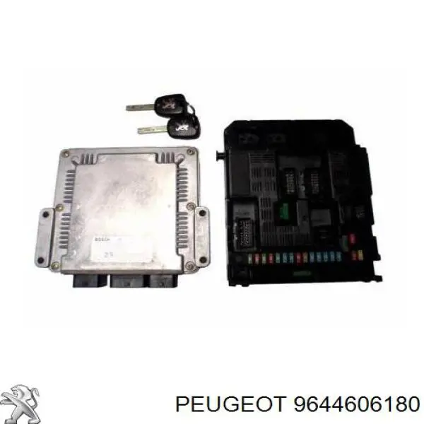 Módulo de direção (Centralina eletrônica) de motor 9644606180 Peugeot/Citroen