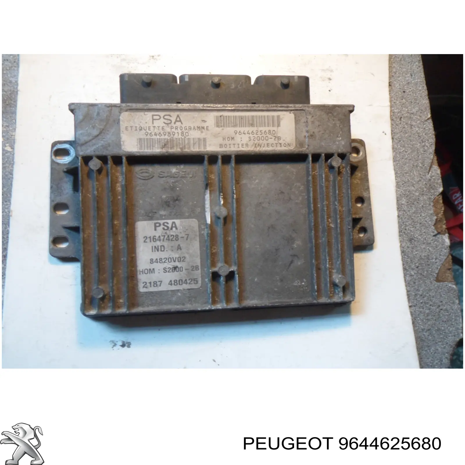 Módulo de direção (Centralina eletrônica) de motor Peugeot/Citroen 9644625680 preço, a partir de 91,34 USD