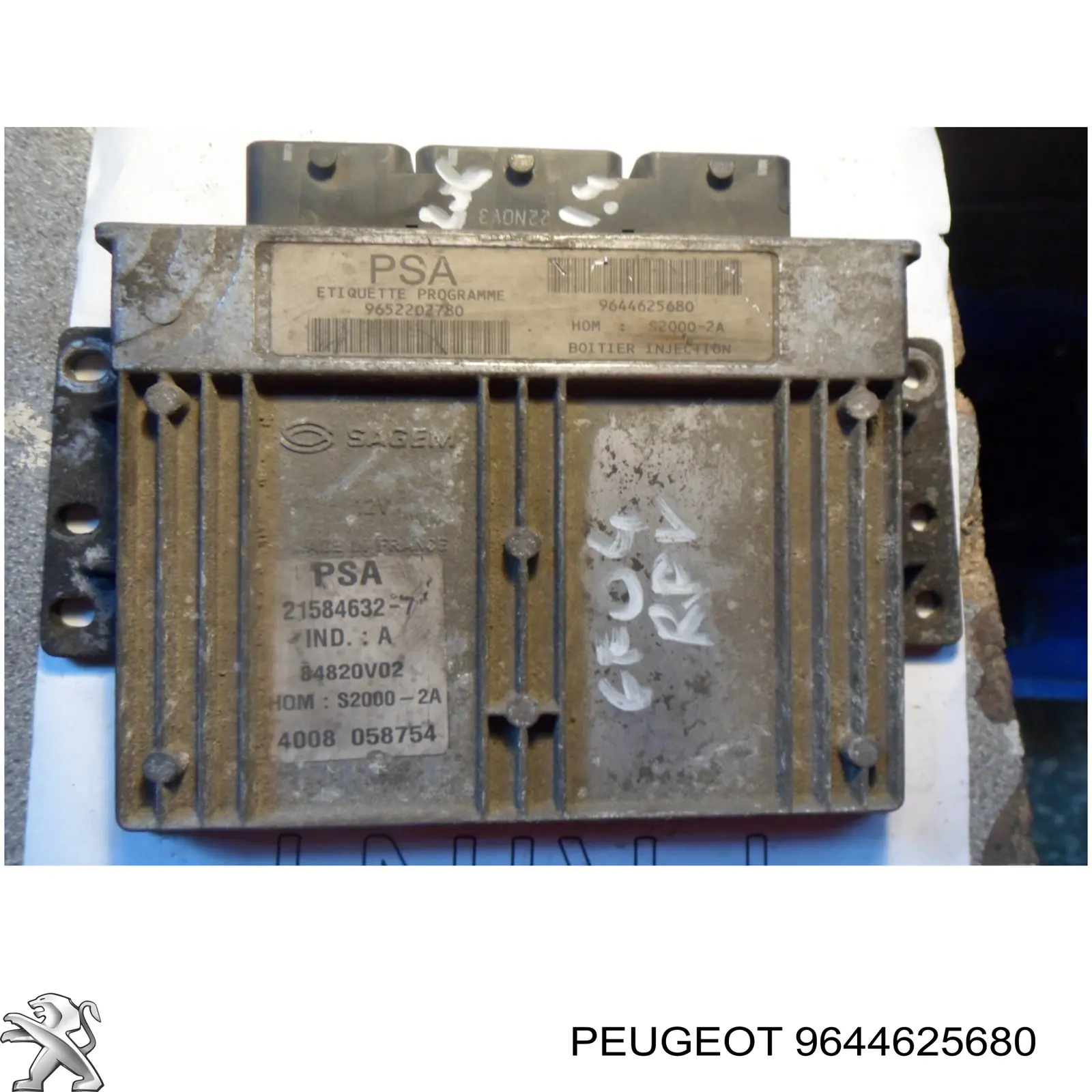 Módulo de direção (Centralina eletrônica) de motor Peugeot/Citroen 9644625680 preço, a partir de 91,34 USD