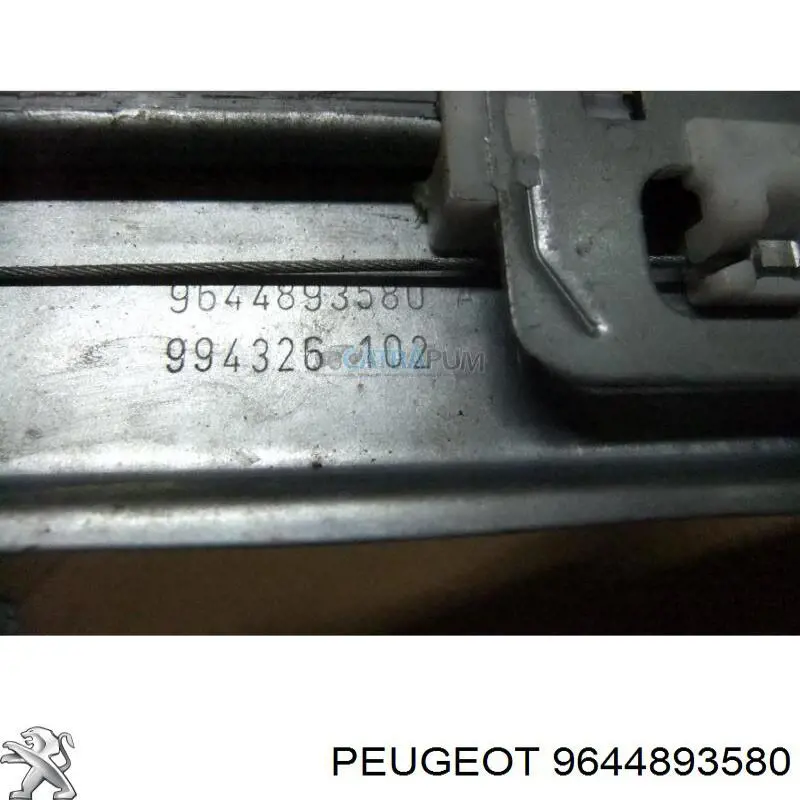 Mecanismo de acionamento de vidro da porta dianteira esquerda Peugeot/Citroen 9644893580 preço, a partir de 33,09 USD