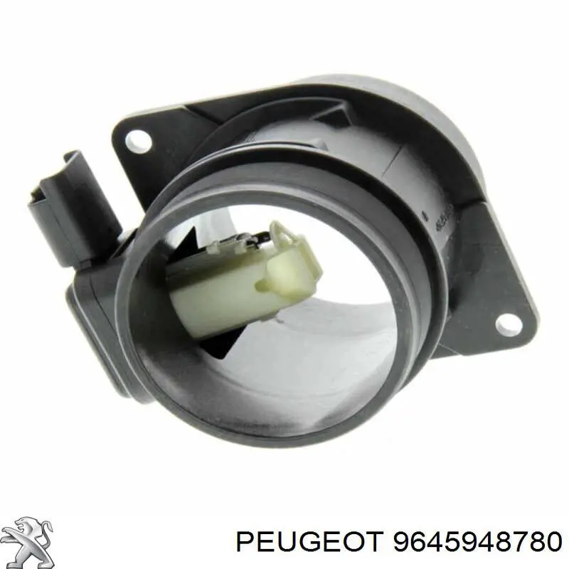 9645948780 Peugeot/Citroen Sensor de fluxo (consumo) de ar, medidor de consumo M.A.F. - (Mass Airflow)