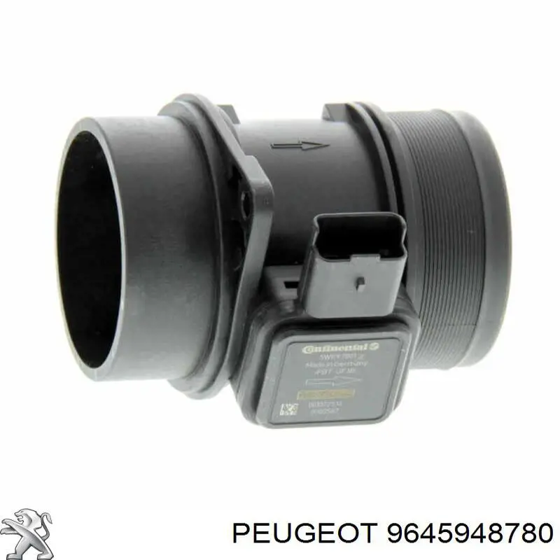 Sensor de fluxo (consumo) de ar, medidor de consumo M.A.F. - (Mass Airflow) Peugeot/Citroen 9645948780 preço, a partir de 35,75 USD