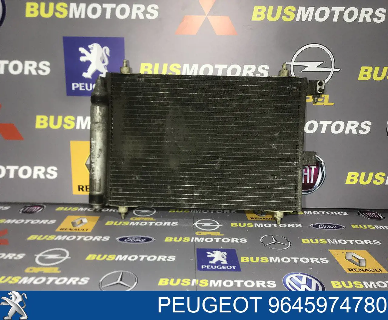 9645974780 Peugeot/Citroen Radiador de aparelho de ar condicionado