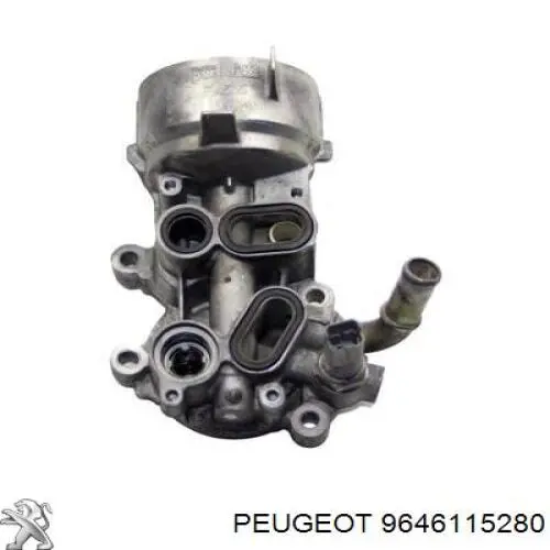 9646115280 Peugeot/Citroen Caixa do filtro de óleo