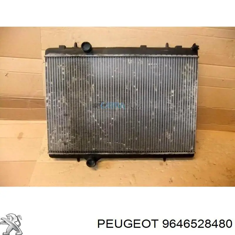 Compre 9646528480 Peugeot/Citroen Radiador de esfriamento de motor