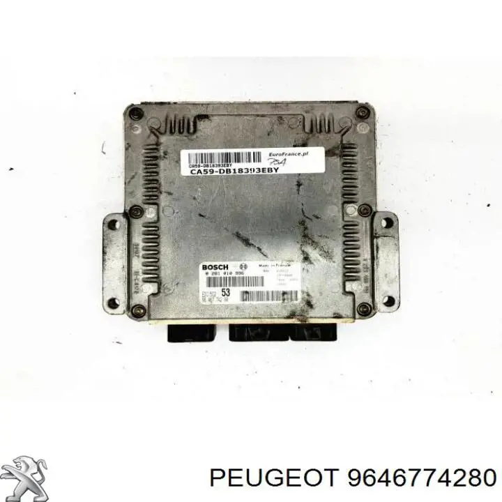 Módulo de direção (Centralina eletrônica) de motor Citroen Xsara Picasso N68
