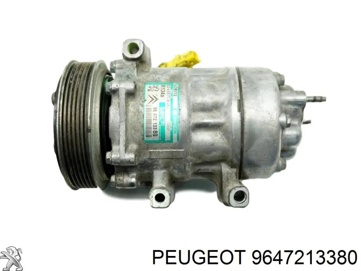 9647213380 Peugeot/Citroen Compressor de aparelho de ar condicionado