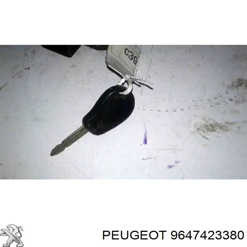 9647423380 Peugeot/Citroen Módulo de direção (Centralina eletrônica) de motor