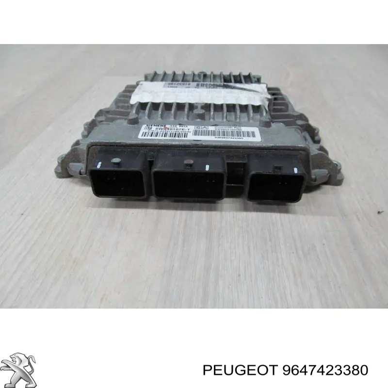 Módulo de direção (Centralina eletrônica) de motor 9647423380 Peugeot/Citroen