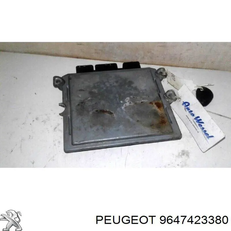 Compre 9647423380 Peugeot/Citroen Módulo de direção (Centralina eletrônica) de motor