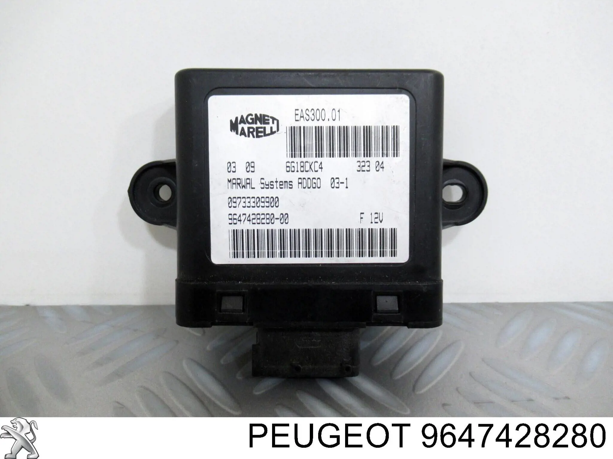 9647428280 Peugeot/Citroen Módulo de direção (Centralina eletrônica) da bomba de combustível