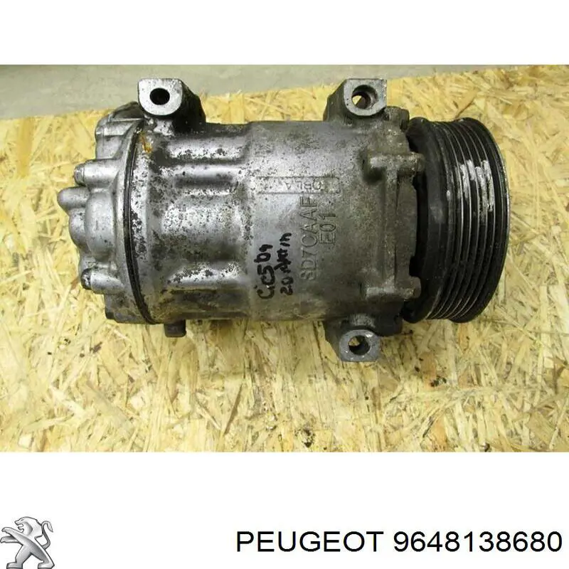 Compressor de aparelho de ar condicionado Peugeot/Citroen 9648138680 preço, a partir de 134,79 USD