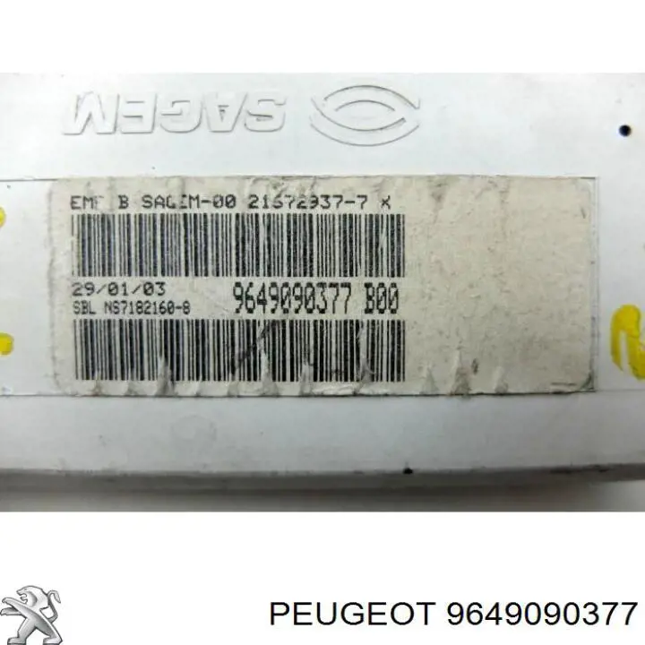  9649090377 Peugeot/Citroen