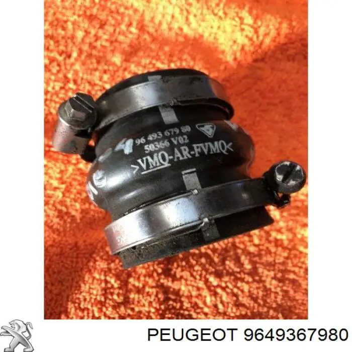 9649367980 Peugeot/Citroen Cano derivado de ar