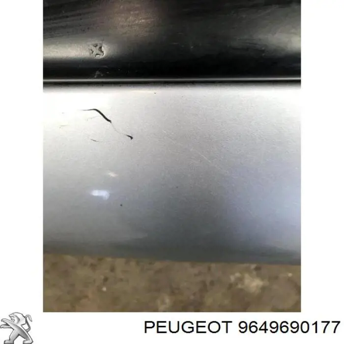 Compre 9649690177 Peugeot/Citroen Pára-choque traseiro