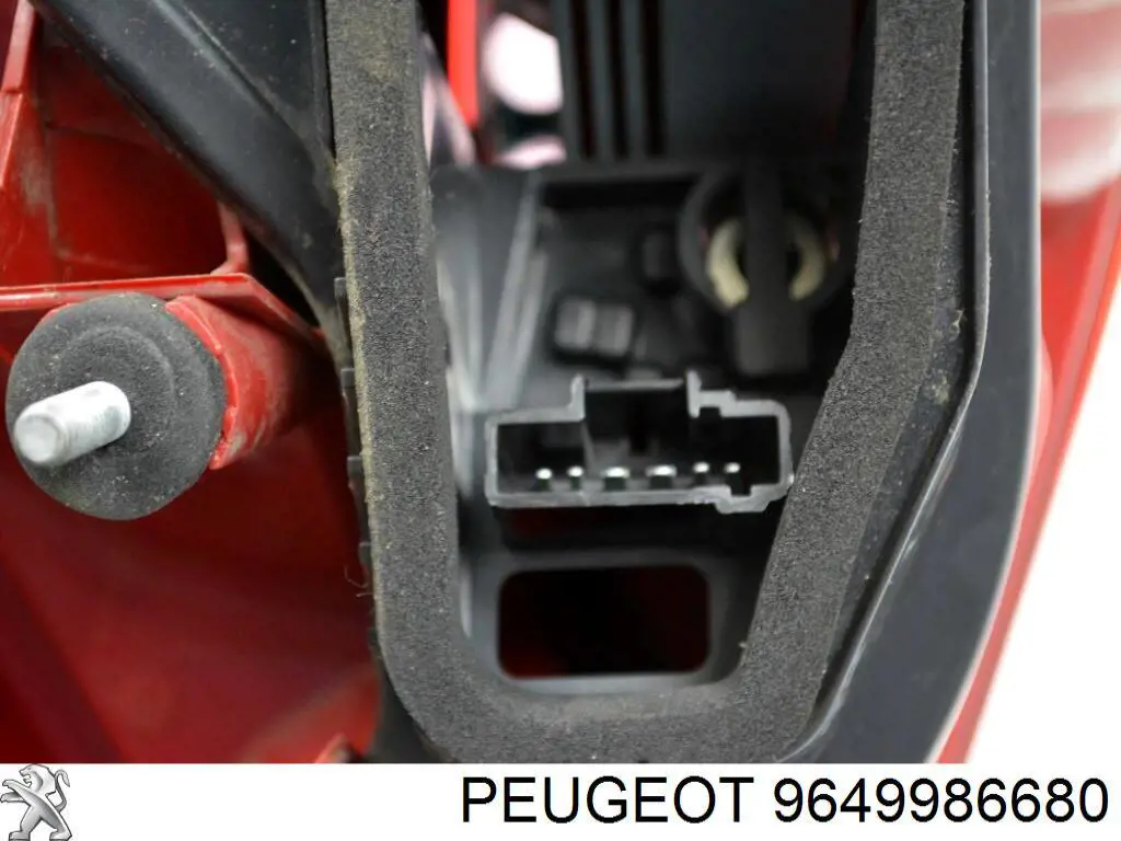 9649986680 Peugeot/Citroen Lanterna traseira esquerda