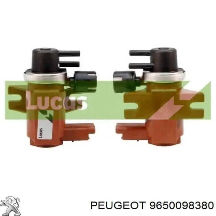 Válvula solenoide de regulação de comporta EGR Peugeot/Citroen 9650098380 preço, a partir de 45,97 USD