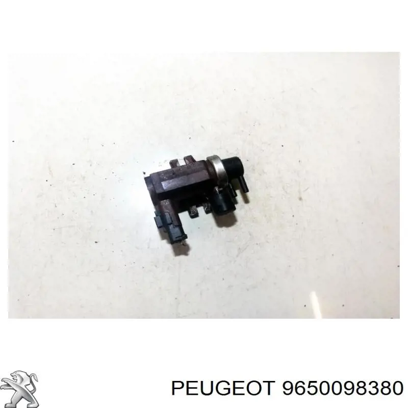 Válvula solenoide de regulação de comporta EGR 9650098380 Peugeot/Citroen