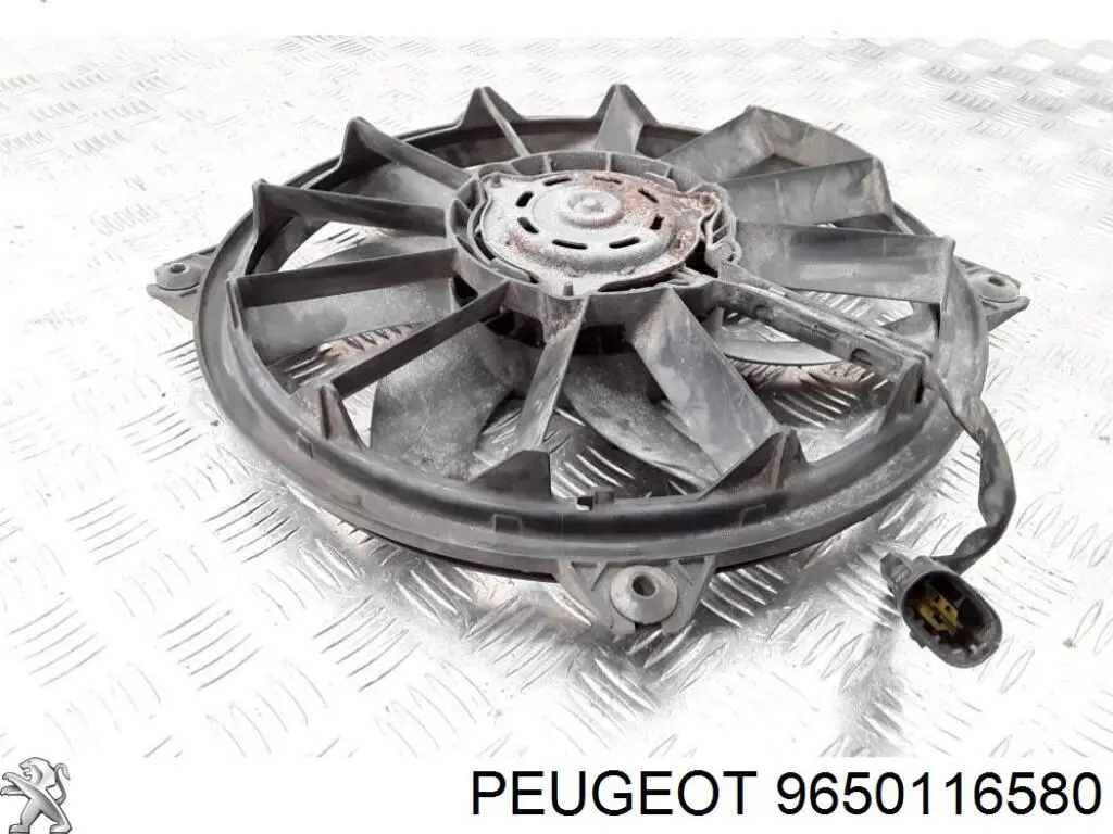 Ventilador elétrico de esfriamento montado (motor + roda de aletas) Peugeot/Citroen 9650116580 preço, a partir de 61,29 USD