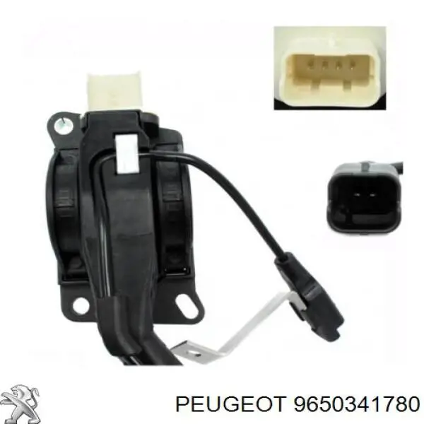 Compre 9650341780 Peugeot/Citroen Pedal de gás (de acelerador)