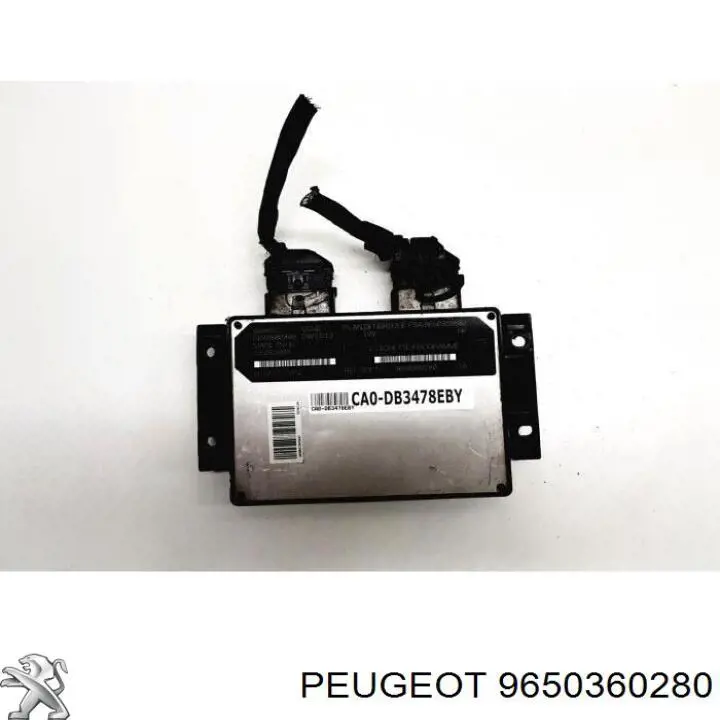 Módulo de direção (Centralina eletrônica) de motor Peugeot 306  7A