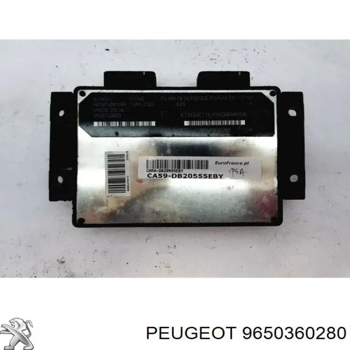  Módulo de direção (Centralina eletrônica) de motor Peugeot 306 hatchback (7A) (1993 - 2001) 