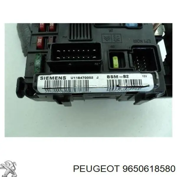 9650618580 Peugeot/Citroen Unidade de dispositivos de segurança