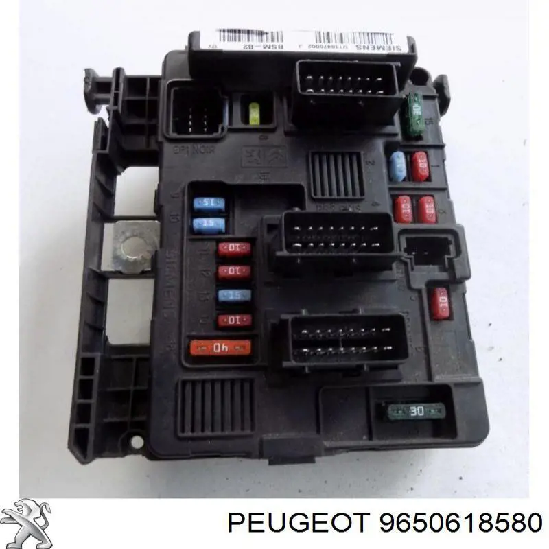 Unidade de dispositivos de segurança Peugeot/Citroen 9650618580