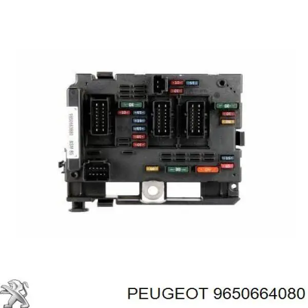 Unidade de dispositivos de segurança Peugeot/Citroen 9650664080