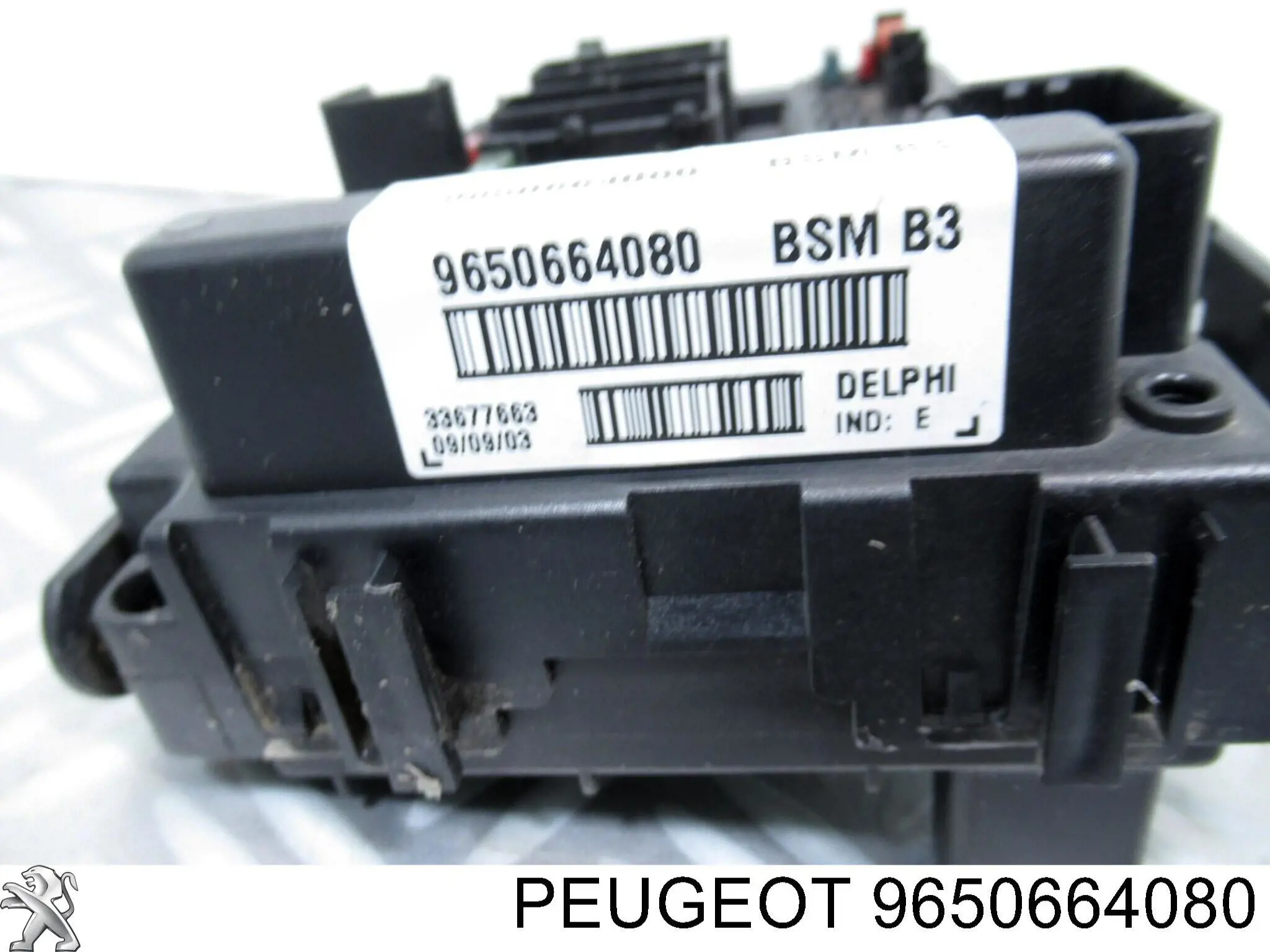 Unidade de dispositivos de segurança 9650664080 Peugeot/Citroen