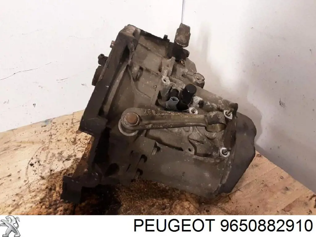 Caixa de Mudança montada (caixa mecânica de velocidades) 9650882910 Peugeot/Citroen