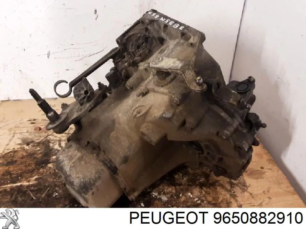 Caixa de Mudança montada (caixa mecânica de velocidades) 9650882910 Peugeot/Citroen