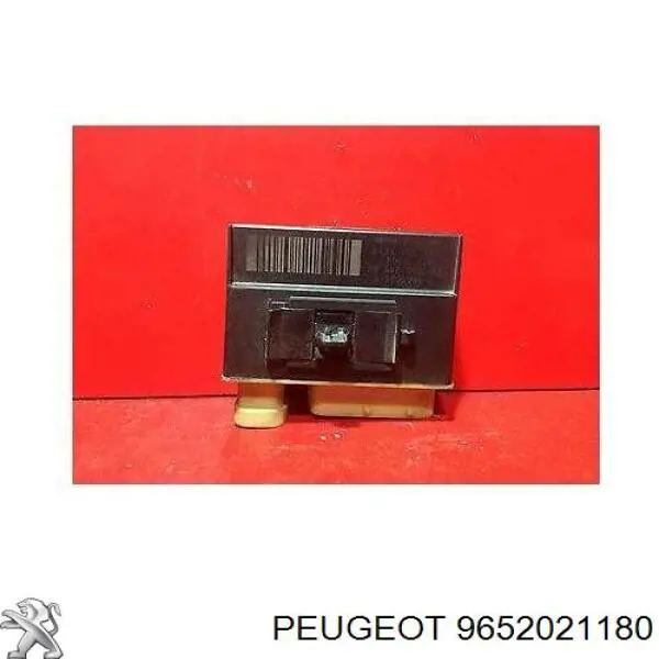 9652021180 Peugeot/Citroen Regulador de revoluções de ventilador de esfriamento (unidade de controlo)