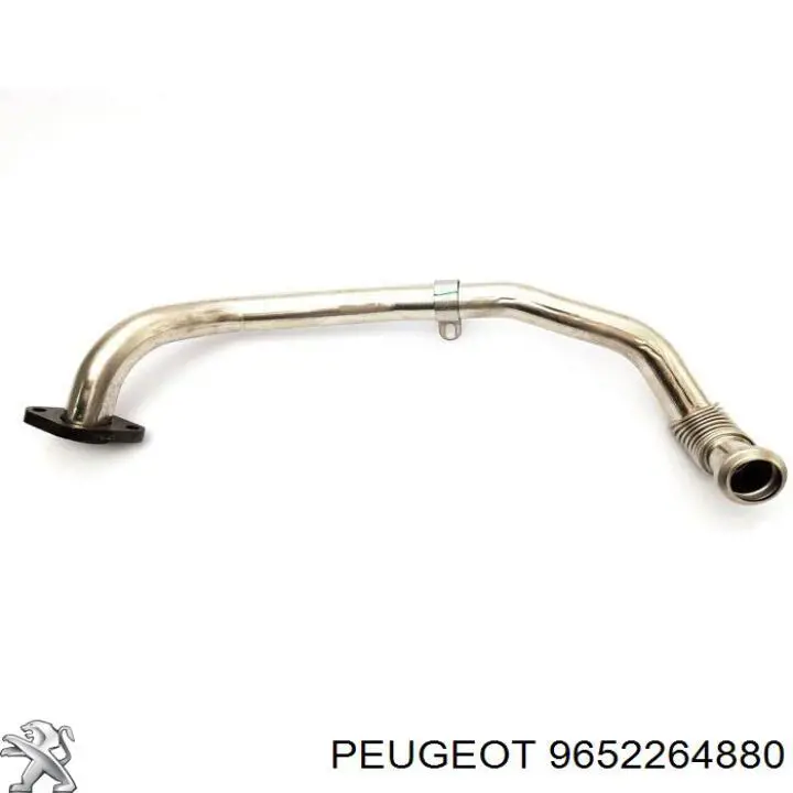 9652264880 Peugeot/Citroen Cano derivado do sistema de recirculação dos gases de escape EGR